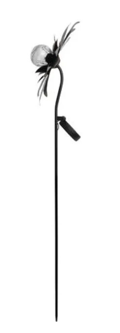Budget Patriot Lighting® Solar Integrated Led Galvanized Flower Landscape Light
