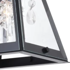 Budget Patriot Lighting® Tremont Matte Black 1 Light Pendant