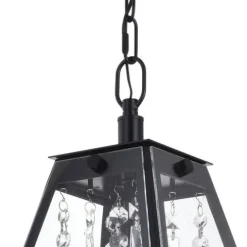 Budget Patriot Lighting® Tremont Matte Black 1 Light Pendant