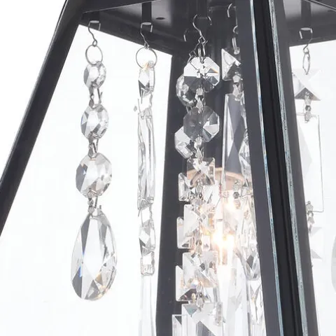 Budget Patriot Lighting® Tremont Matte Black 1 Light Pendant