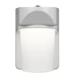 Budget Patriot Lighting® White Led Dusk-To-Dawn Outdoor Security Jelly Jar