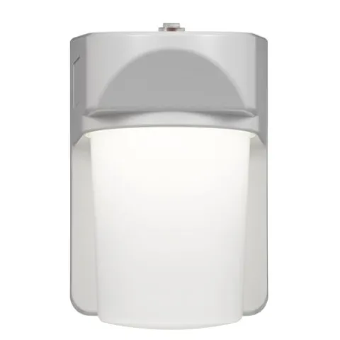 Budget Patriot Lighting® White Led Dusk-To-Dawn Outdoor Security Jelly Jar