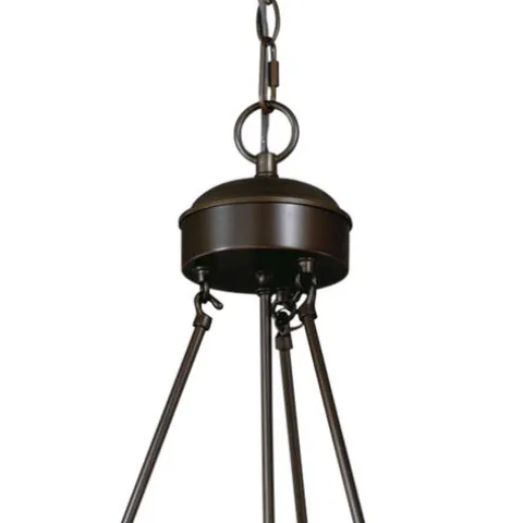 Budget Patriot Lighting® Yosemite Burnised Bronze 9 Light Chandelier