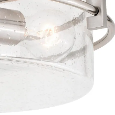 Buy Patriot Lighting® Addison Satin Nickel Semi-Flush Mount Ceiling Light