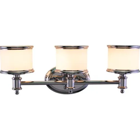 Buy Patriot Lighting® Carlisle Chrome 3 Light Vanity Light