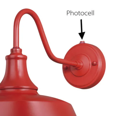 Buy Patriot Lighting® Dorado Red Outdoor Wall Light