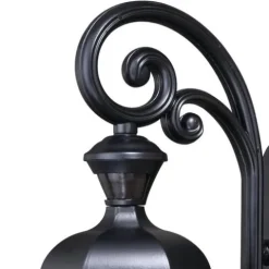 Buy Patriot Lighting® Dualux® Aberdeen Shiny Black Outdoor Wall Light