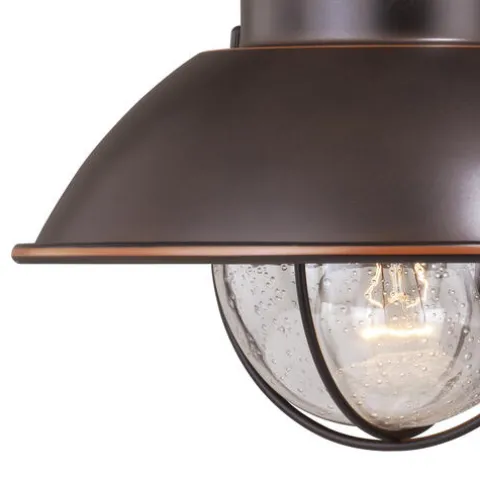 Buy Patriot Lighting® Dualux® Harwich Burnished Bronze Outdoor Wall Light