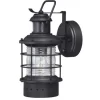 Buy Patriot Lighting® Dualux® Hyannis Textured Black Outdoor Wall Light