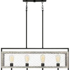 Buy Patriot Lighting Elegant Home Patriot Lighting® Elegant Home Bastein Black 4 Light Island Light