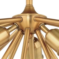 Buy Patriot Lighting® Estelle Nautral Brass 3 Light Semi-Flush Mount Ceiling Light