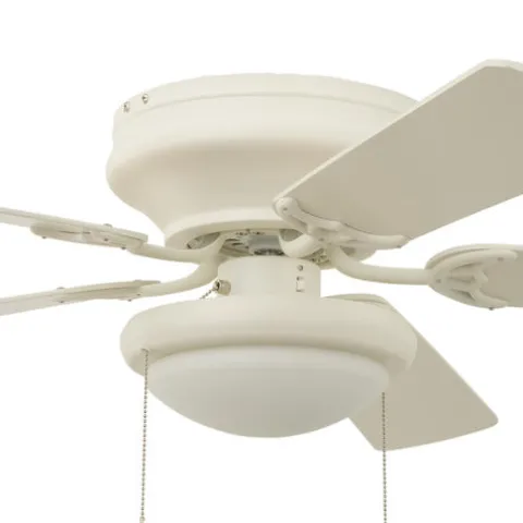 Buy Patriot Lighting™ Gilford 52″ White Indoor Led Ceiling Fan