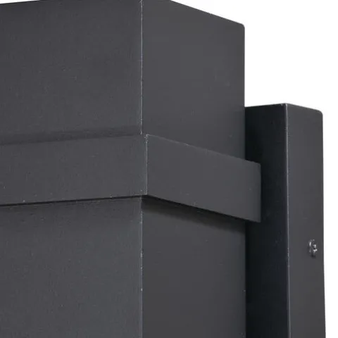 Buy Patriot Lighting® Lavage Textured Black Led Outdoor Wall Light