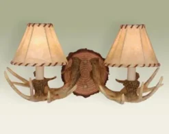 Buy Patriot Lighting® Lodge 2-Light Noachian Stone Indoor Wall Light