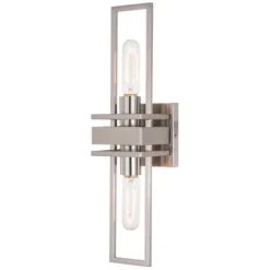 Buy Patriot Lighting® Marquis Satin Nickel 2 Light Wall Light