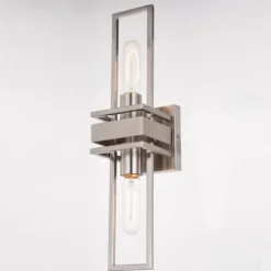 Buy Patriot Lighting® Marquis Satin Nickel 2 Light Wall Light