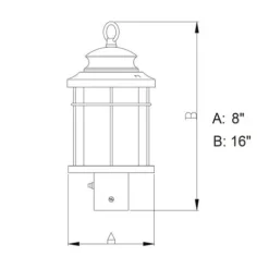 Buy Patriot Lighting® Melbourne Oil-Rubbed Bronze Outdoor Post Light