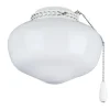 Buy Patriot Lighting® Opal Schoolhouse Led Ceiling Fan Light