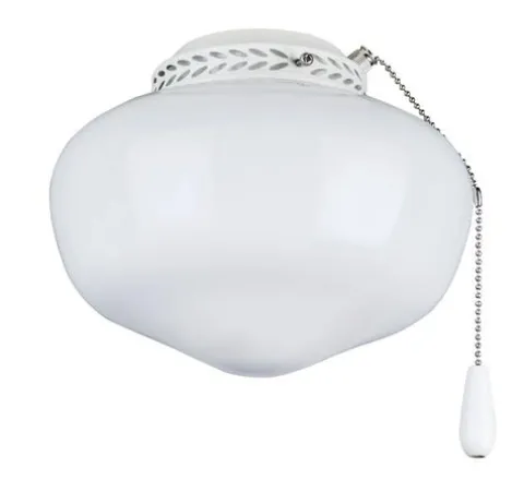 Buy Patriot Lighting® Opal Schoolhouse Led Ceiling Fan Light