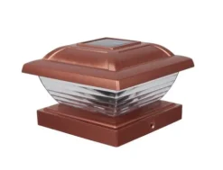 Buy Patriot Lighting® Solar Led Copper Jolene Post Cap Light 4-Pack