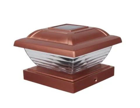 Buy Patriot Lighting® Solar Led Copper Jolene Post Cap Light 4-Pack