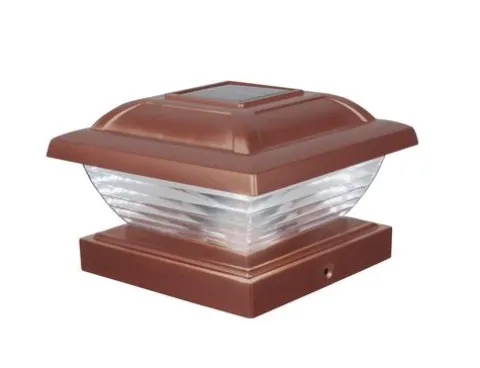 Buy Patriot Lighting® Solar Led Copper Jolene Post Cap Light 4-Pack