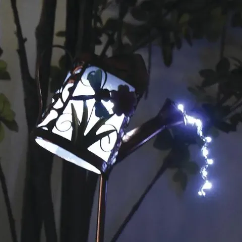 Buy Patriot Lighting® Solar Integrated Led Watering Can Landscape Light – Assorted