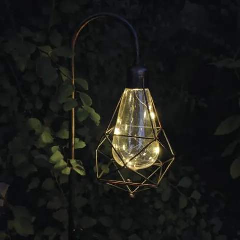 Buy Patriot Lighting® Solar Integrated Led Vintage Cage Landscape Light – Assorted