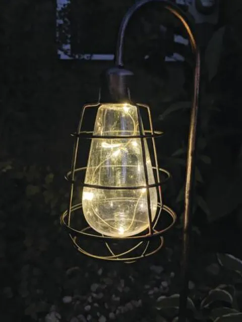 Buy Patriot Lighting® Solar Integrated Led Vintage Cage Landscape Light – Assorted