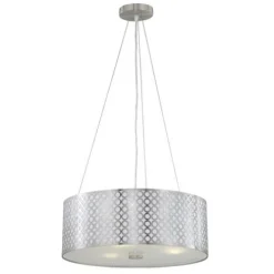 Buy Patriot Lighting® Tetra Polished Steel 3-Light Pendant