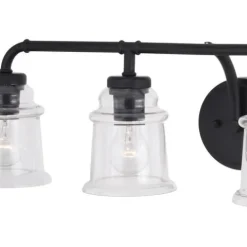 Buy Patriot Lighting® Toledo Matte Black 4 Light Vanity Light