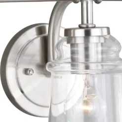 Buy Patriot Lighting® Toledo Satin Nickel 3 Light Vanity Light
