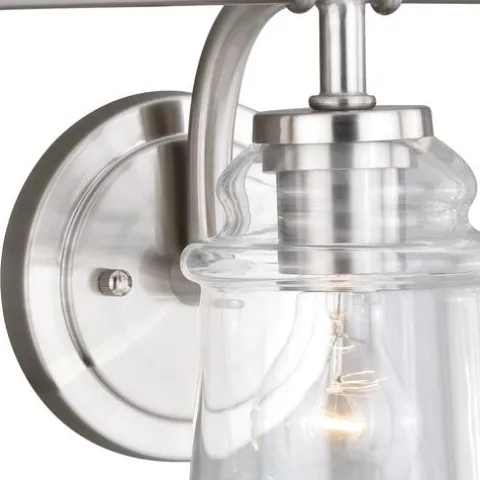 Buy Patriot Lighting® Toledo Satin Nickel 3 Light Vanity Light
