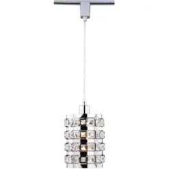 Buy Patriot Lighting® Weber Chrome 1-Light Track Lighting Pendant