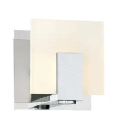 Cheap Patriot Lighting® Alexis Chrome Led 1-Light Vanity Light