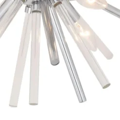 Cheap Patriot Lighting® Aria Chrome Flush Mount Ceiling Light