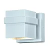 Cheap Patriot Lighting® Architecture Painted Satin Nickel Integrated Led Outdoor Wall Light