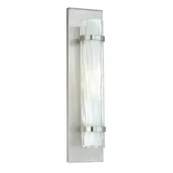 Cheap Patriot Lighting® Astoria 1-Light Satin Nickel Indoor Wall Light