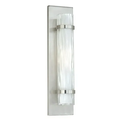 Cheap Patriot Lighting® Astoria 1-Light Satin Nickel Indoor Wall Light