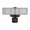 Cheap Patriot Lighting® Dualux Bronze Led Dual Head Motion Sensor Outdoor Security Flood Light