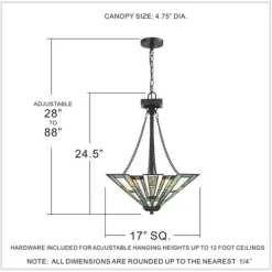 Cheap Patriot Lighting Elegant Home Patriot Lighting® Elegant Home Trysta Valiant Bronze 3-Light Pendant