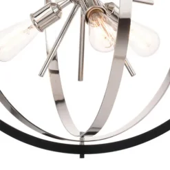 Cheap Patriot Lighting® Estelle Matte Black Pendant