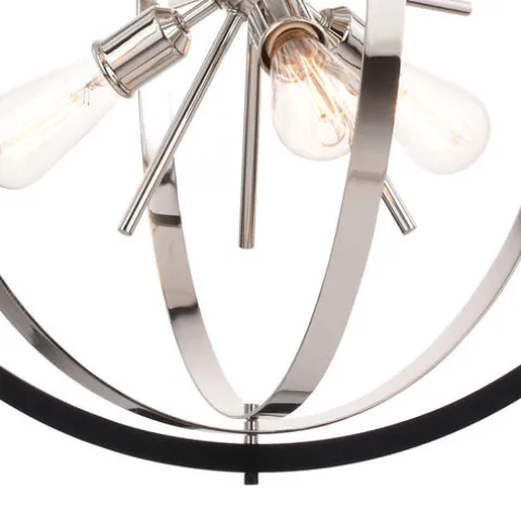 Cheap Patriot Lighting® Estelle Matte Black Pendant