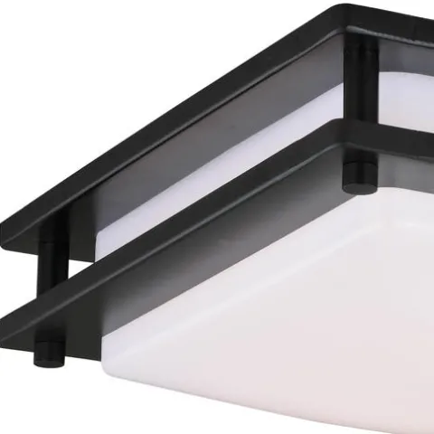 Cheap Patriot Lighting® Horizon Oil Burnished Bronze Flush Mount Ceiling Light
