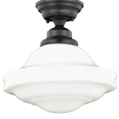 Cheap Patriot Lighting® Huntley Oil Rubbed Bronze Semi-Flush Mount Ceiling Light
