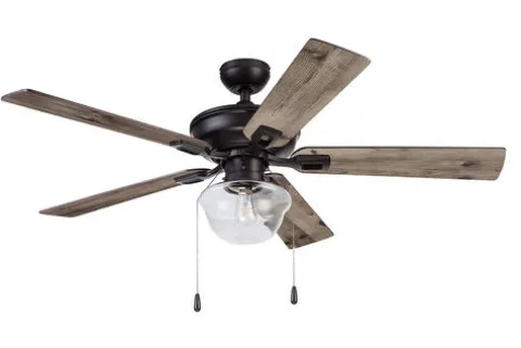 Cheap Patriot Lighting™ Hyattsville 52″ Bronze Indoor/Outdoor Led Ceiling Fan