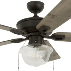 Cheap Patriot Lighting™ Hyattsville 52″ Bronze Indoor/Outdoor Led Ceiling Fan