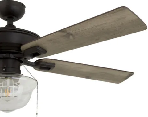 Cheap Patriot Lighting™ Hyattsville 52″ Bronze Indoor/Outdoor Led Ceiling Fan