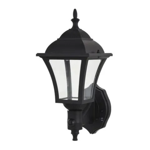 Cheap Patriot Lighting® Jaymes Black Led Motion Sensor Outdoor Wall Light