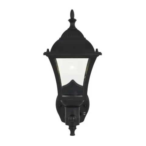 Cheap Patriot Lighting® Jaymes Black Led Motion Sensor Outdoor Wall Light